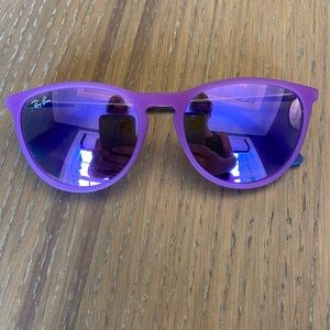 Purple Ray-Ban Junior Izzy size 50